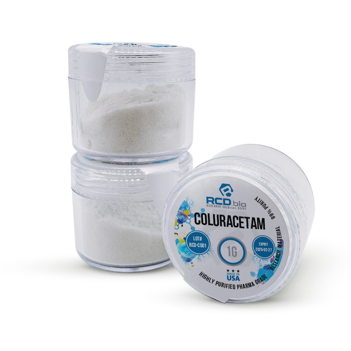 Coluracetam Powder For Sale | Fast Shipping | RCD.bio
