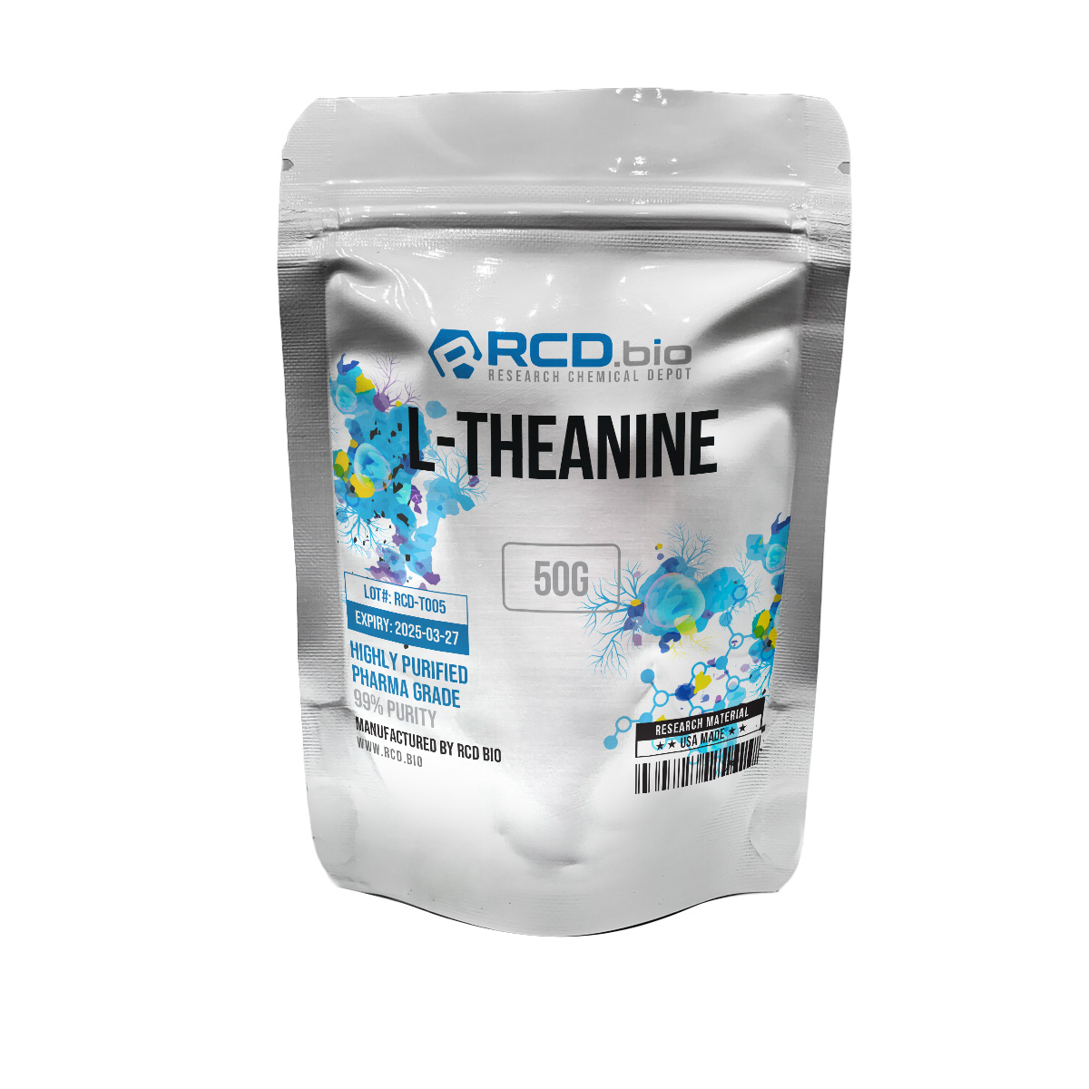 L-Theanine Powder For Sale | Fast Shipping | RCD.bio