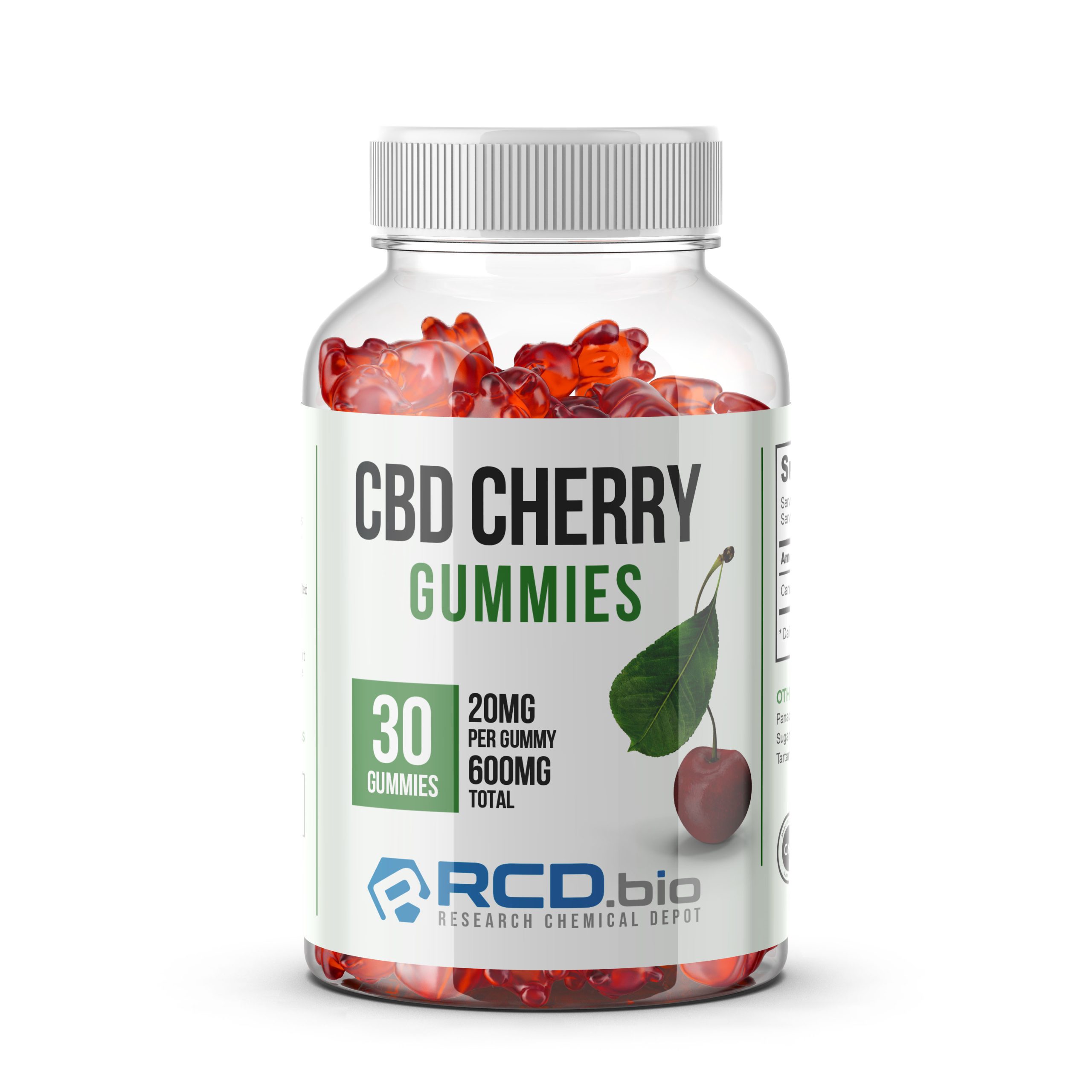 CBD Cherry Gummies For Sale | Fast Shipping | RCD.bio