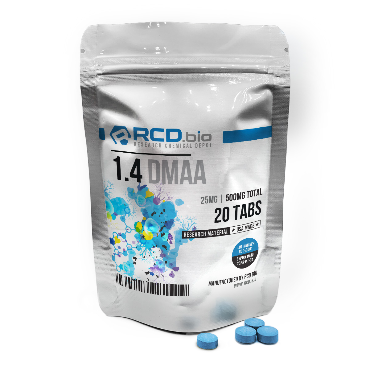 DMAA Tablets For Sale | Fast Shipping | RCD.bio