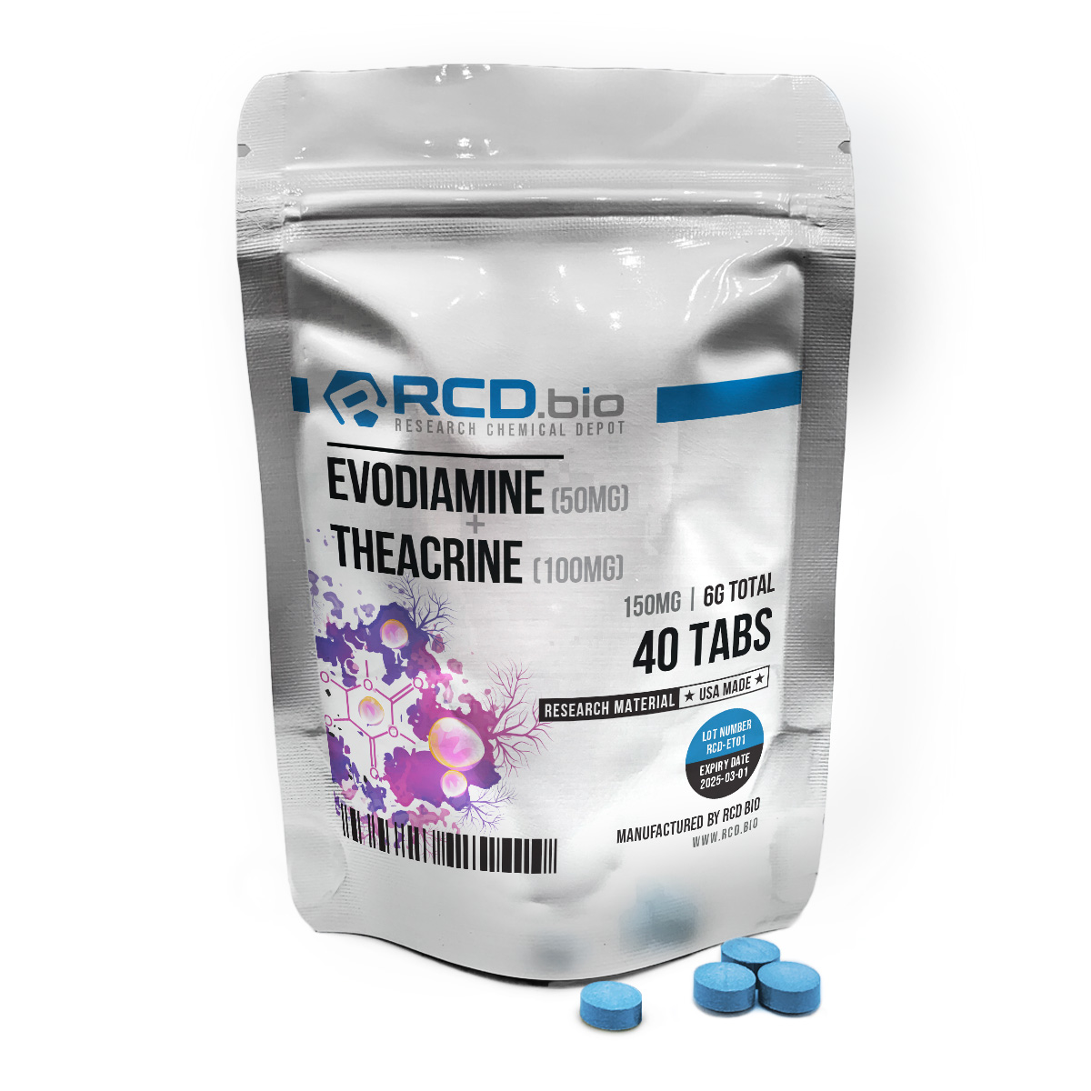 Evodiamine+Theacrine-40ct-150mg_NU