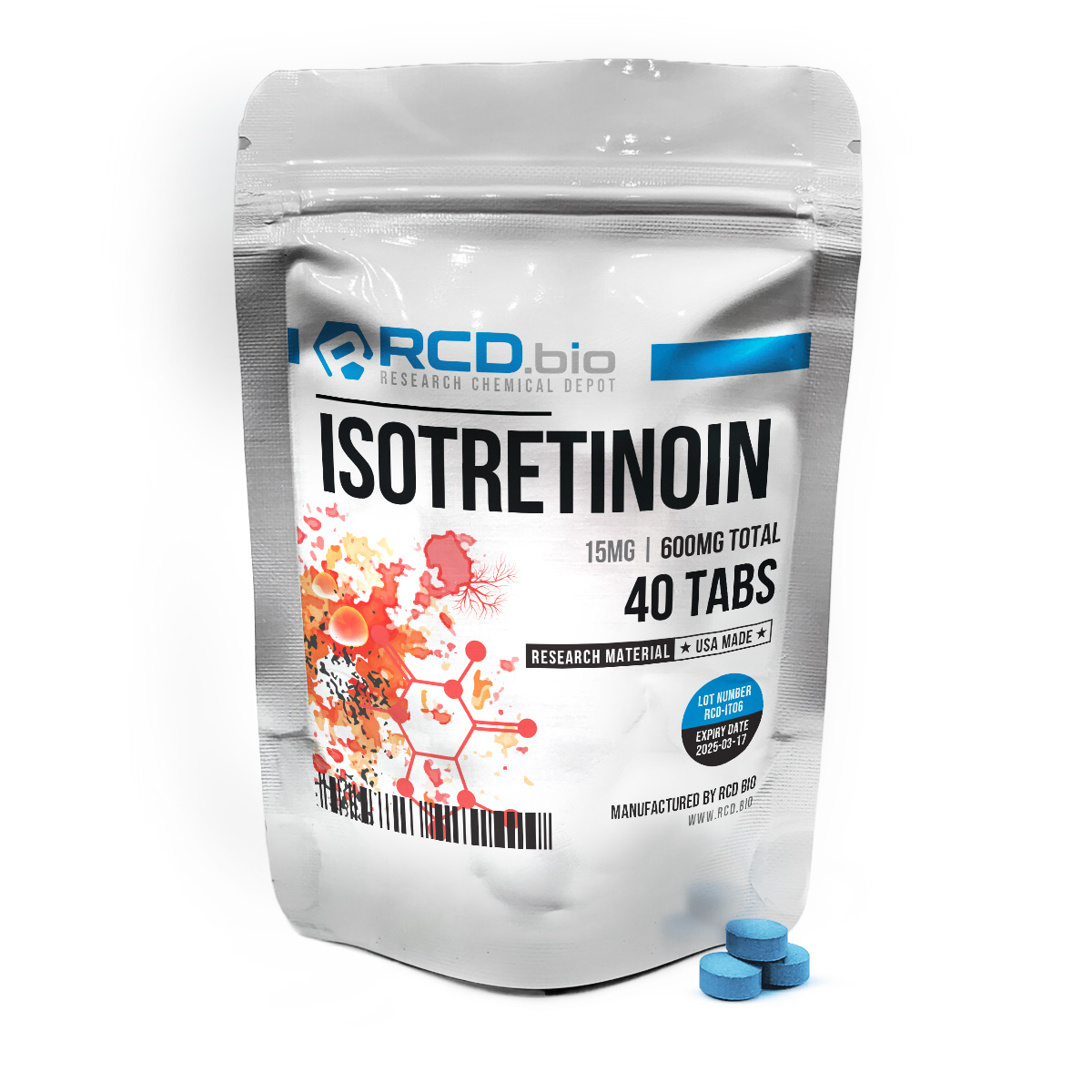 Isotretinoin Tablets For Sale | Fast Shipping | RCD.bio