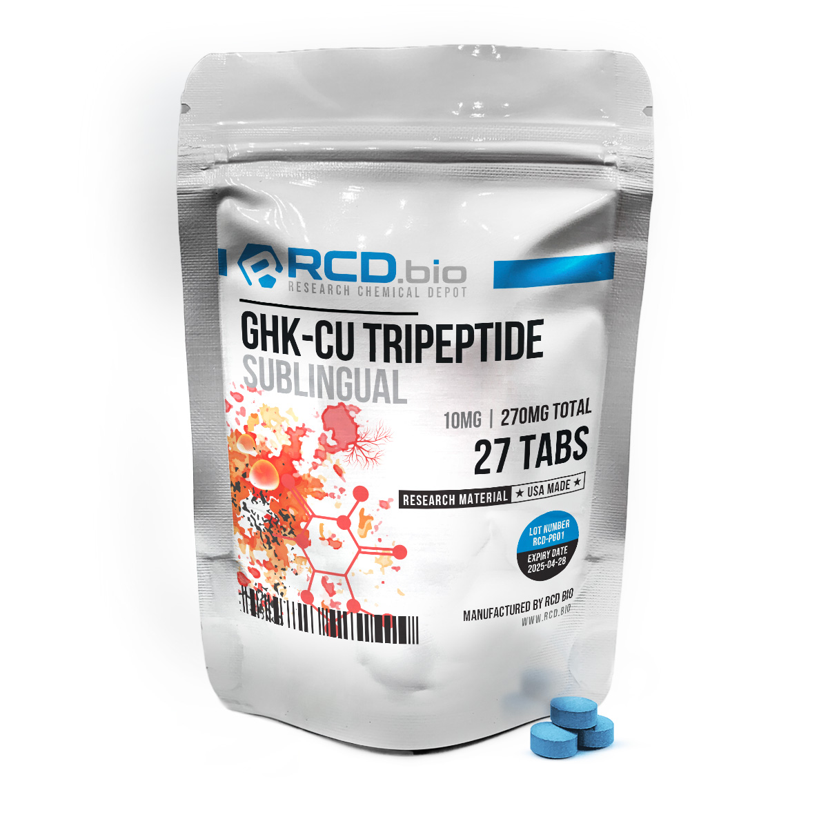 GHK-Cu TriPeptide For Sale in USA | Fast Shipping | RCD.bio