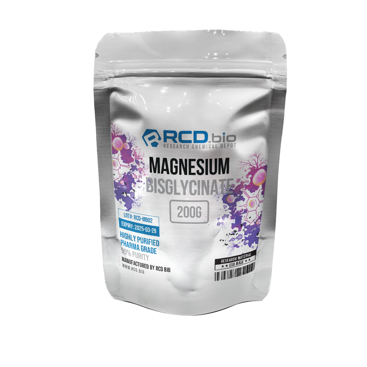 Magnesium Bisglycinate For Sale | Fast Shipping | RCD.bio