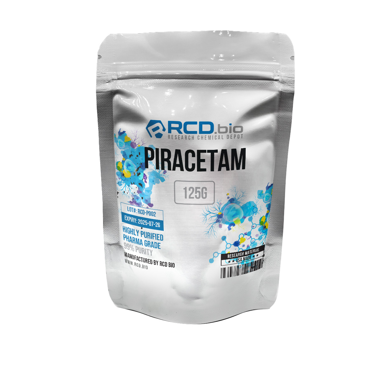Piracetam Powder for Sale | Fast Shipping | RCD.bio