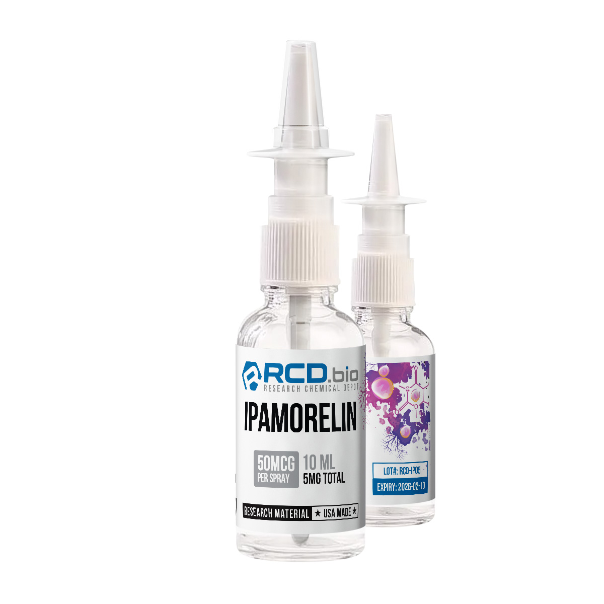 Ipamorelin Nasal Spray For Sale | Fast Shipping | RCD.bio