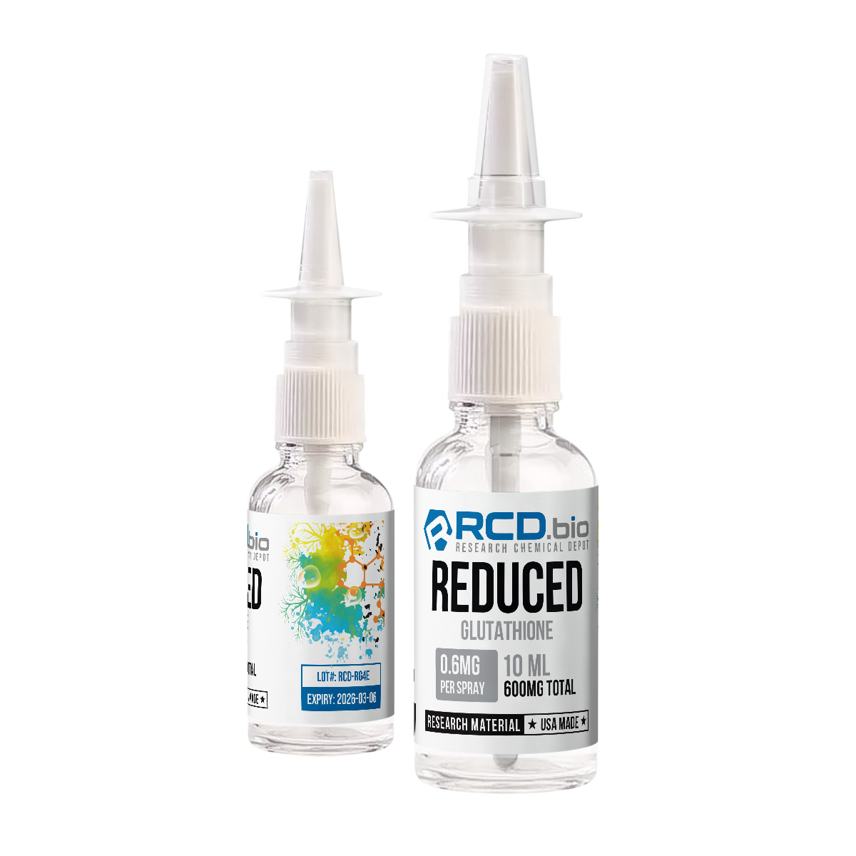 Reduced Glutathione Nasal Spray For Sale | RCD.bio